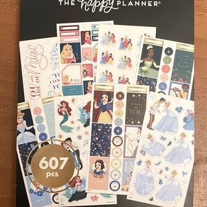 Disney Princess Happy Planner Stickers